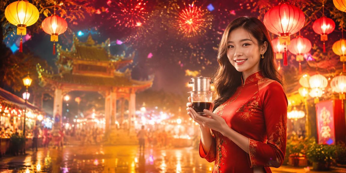Người dùng đăng ký tài khoản và nhận thưởng trên điện thoại tại quán cà phê Hà Nội