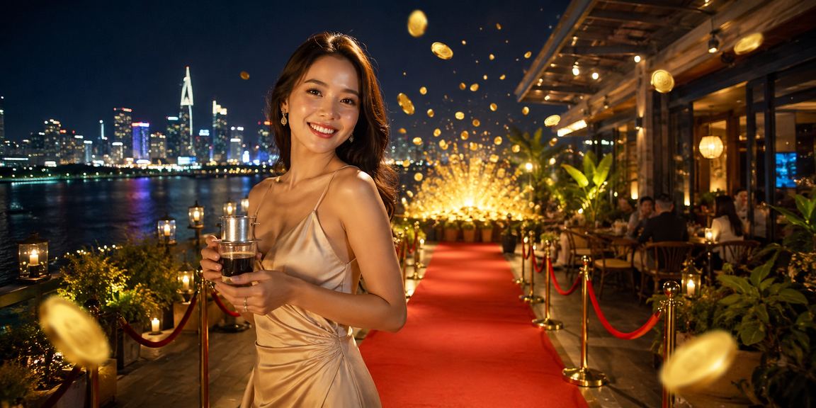 Khung cảnh cá cược casino sôi động tại Sài Gòn về đêm